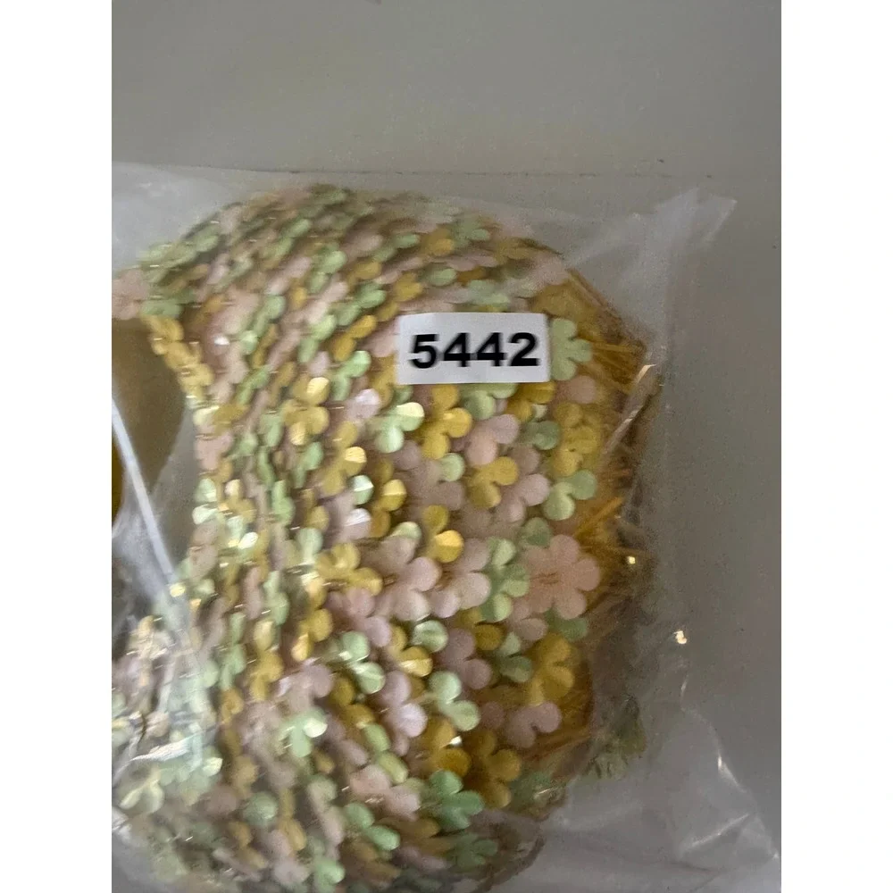 Handcrafted India‎ Floral Sequin Beaded Small Hobo Bag Yellow Green Pink NEW